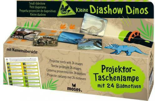 Moses Προτζέκτορας Δεινόσαυροι Geschichtenprojektor für 3+ Jahre alt Jahre