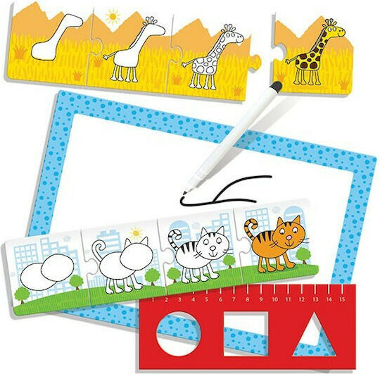 Real Fun Toys Εργαστήρι Ζωγραφικής Montessori Εκπαιδευτικό Παιχνίδι Γνώσεων για 3-6 Ετών