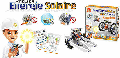 Buki Solar Energy 14 in 1 Workshop STEM Educational Game Engineering for 8+ years old Years Old