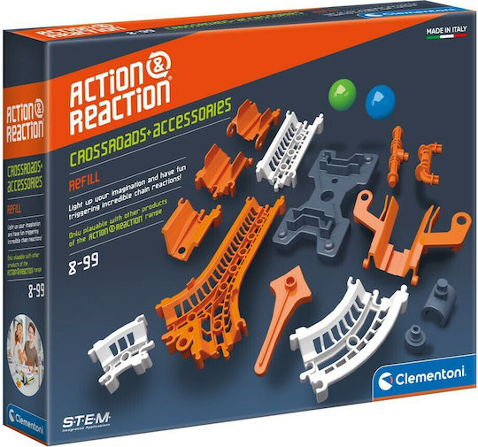 AS Action & Reaction Σετ Ράγες με Διασταυρώσεις STEM Educational Game Engineering Science And Play for 8+ years old Years Old