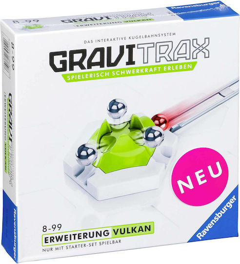 Ravensburger Volcano Extension Spiral STEM Образователна Игра Инженеринг Gravitrax за 8+ години Години
