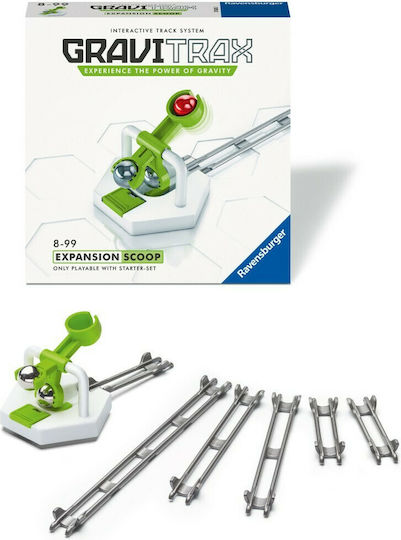 Ravensburger Extension Set Trax Scoop STEM Εκπαιδευτικό Παιχνίδι Μηχανικής Gravitrax για 8+ Ετών