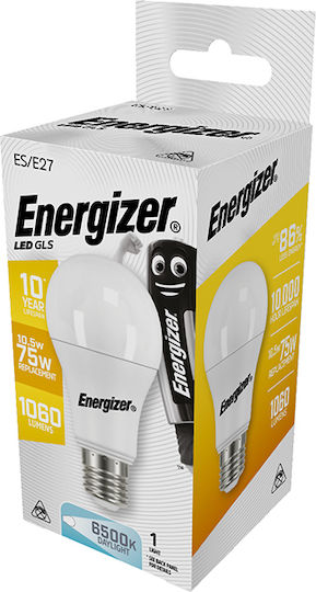 Energizer S15237 Λάμπα LED 11.6W για Ντουί E27 και Σχήμα A60 Ψυχρό Λευκό 1060lm