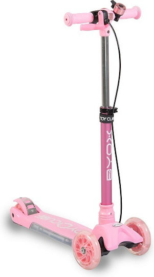 Byox Kids Scooter Foldable Cube 3-Wheel for 3+ Years Pink