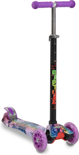 Byox Kids Scooter Rapture 3-Wheel for 3+ Years Purple