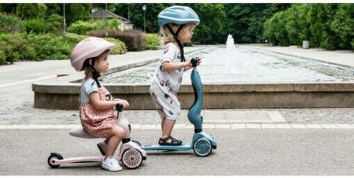 Scoot & Ride Kids Scooter Highwaykick 1 3-Wheel with Seat for 1-5 Years Forest