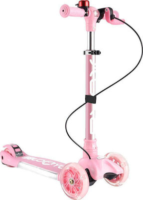 Byox Kinderroller Klappbar Cube 3-Rad für 3+ Jahre Rosa 107335