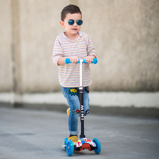Lorelli Kids Scooter Foldable Mini 2021 3-Wheel for 3+ Years Red