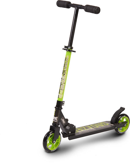 Byox Kids Scooter Foldable Rendevous 2-Wheel for 6+ Years Green