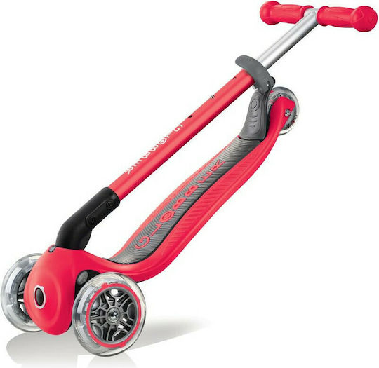 Globber Kids Scooter Foldable Primo 3-Wheel for 3+ Years Red