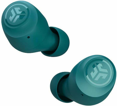 Jlab GO Air Pop In-Ear Bluetooth-Freisprecheinrichtung Kopfhörer mit Schweißresistenz und Ladeetui Teal