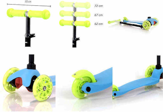 Lorelli Kids Scooter Mini 2021 3-Wheel for 3+ Years Blue