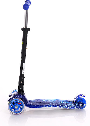 Lorelli Kids Scooter Foldable Rapid 3-Wheel for 3+ years Years Blue