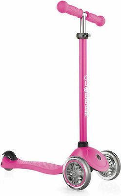 Globber Kids Scooter Foldable Primo V2 Total 3-Wheel for 3+ Years Pink