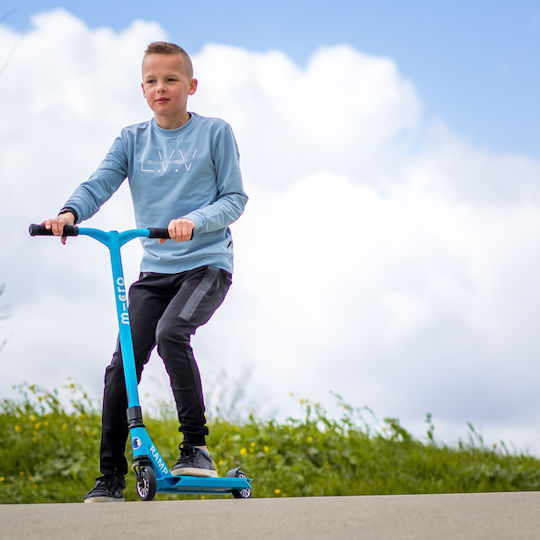 Micro Kinderroller Ramp 2-Rad Freestyle für 12+ Jahre Blau