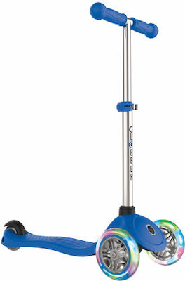 Globber Kids 3-Wheel Scooter Primo Lights Total for 3+ years Blue