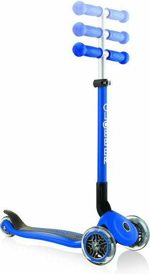 Globber Kids Scooter Foldable Primo Foldable Total 3-Wheel for 3+ Years Blue