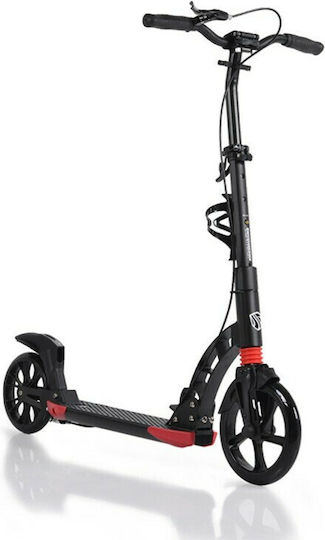Byox Kids Scooter Foldable Contrast 2-Wheel For 10+ Years Black