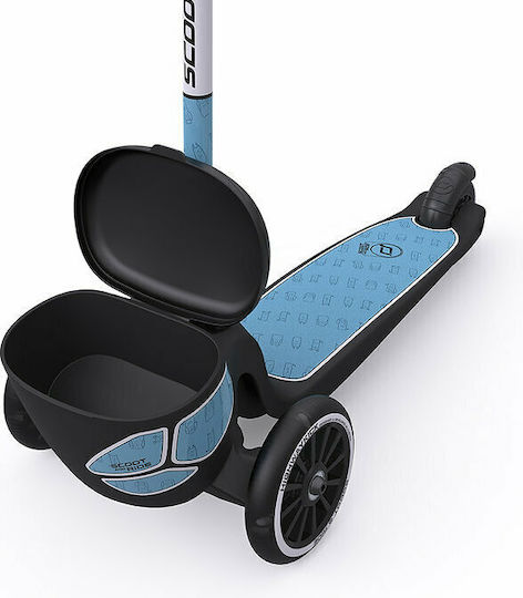 Scoot & Ride Scuter Copii Pliabil Highwaykick 2 3 Roți Pentru 2-5 Ani Albastru