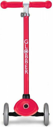 Globber Kids Scooter Primo V2 3-Wheel for 3+ Years Red