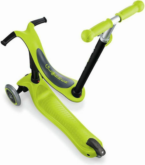 Globber Παιδικό Πατίνι Go-Up Sporty Τρίτροχο με Κάθισμα για 3+ Ετών Πράσινο