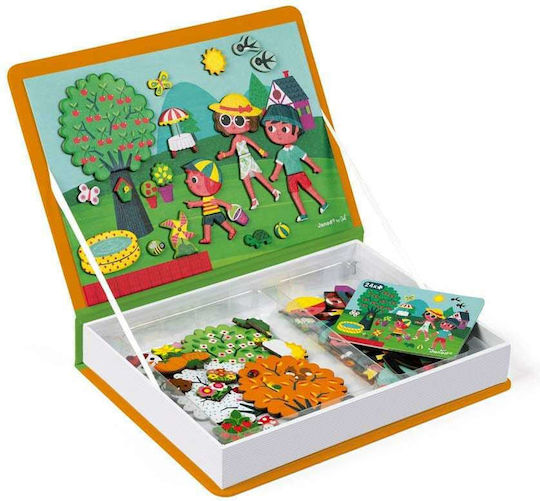 Janod Magnetic Construction Toy 4 Seasons for Children 3+ Years