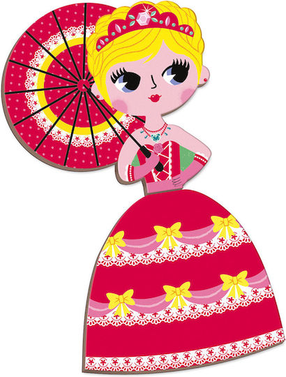 Janod Magnetic Construction Toy Princesses for Children 3+ years+ Years
