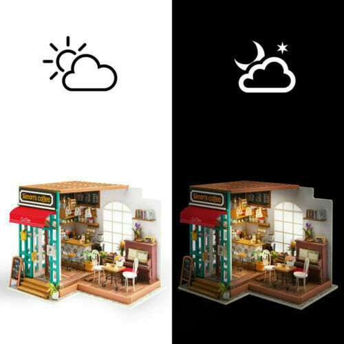 Robotime Παιχνίδι Κατασκευών Ξύλινo Simon's Coffee για Παιδιά 16+ Ετών