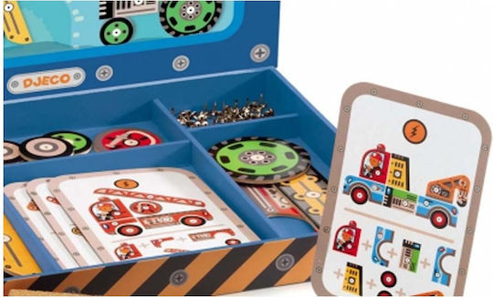 Djeco Wooden Construction Toy Fastenings for Children 7+ years+ Years
