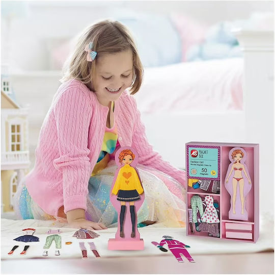 AS Magnetic Construction Toy Fashion Girl for Children 2+ years+ Years
