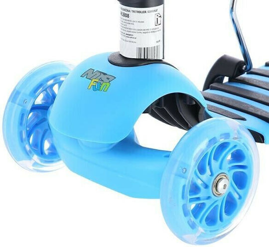 Nils Kids Scooter HLB08 3-Wheel with Seat Blue