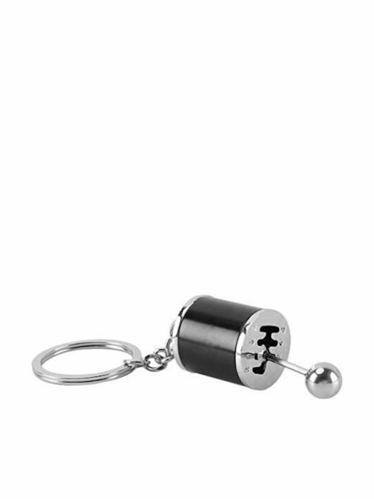 Tatu Moyo Breloc Lucrat Manual Cutie de Viteze Metalică Neagră
