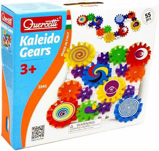 Quercetti Plastic Construction Toy Kaleido Gears for Children 5+ years+ Years