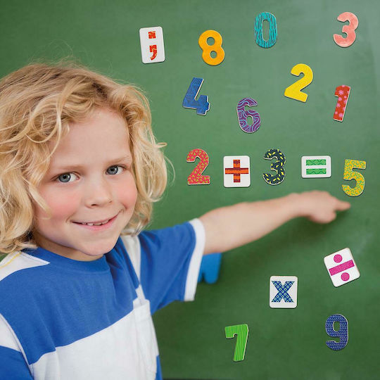 AS Μαγνητικό Παιχνίδι Κατασκευών Wooden Numbers για Παιδιά 3+ Ετών
