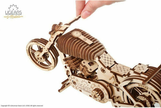 Ugears Παιχνίδι Κατασκευών Ξύλινo Bike VM-02 για Παιδιά 8+ Ετών