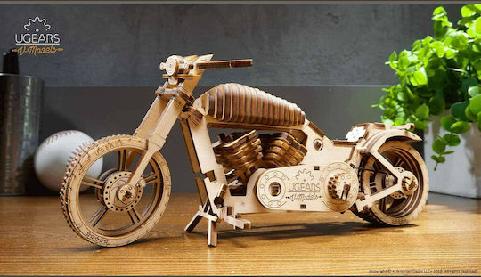 Ugears Παιχνίδι Κατασκευών Ξύλινo Bike VM-02 για Παιδιά 8+ Ετών
