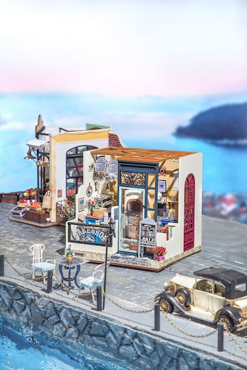 Robotime Παιχνίδι Κατασκευών Ξύλινo DIY Nancy’s Bake Shop για Παιδιά 14+ Ετών
