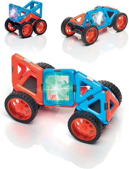 GeoSmart Μαγνητικό Παιχνίδι Κατασκευών Night Cruiser για Παιδιά 3+ Ετών