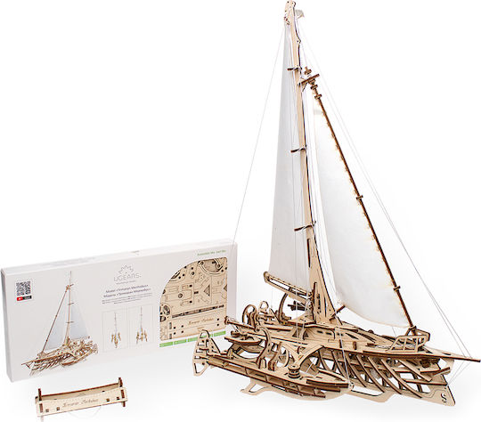 Ugears Holz-Bauspielzeug Trimaran Merihobus