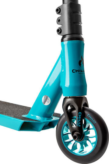 Chilli Kids Scooter Reaper 2-Wheel Freestyle for 8+ Years Light Blue