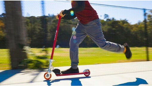 Razor Kids Scooter Foldable S Sport 2-Wheel for 6+ Years Red