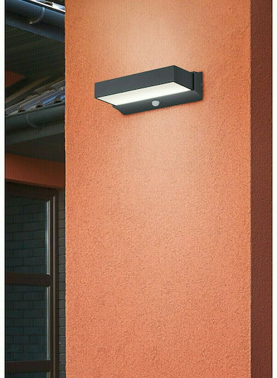 Trio Lighting Cuando Επιτοίχια Εξωτερική Πλαφονιέρα LED IP54 11W με Θερμό Λευκό Φως Διπλής Δέσμης 23x7εκ.
