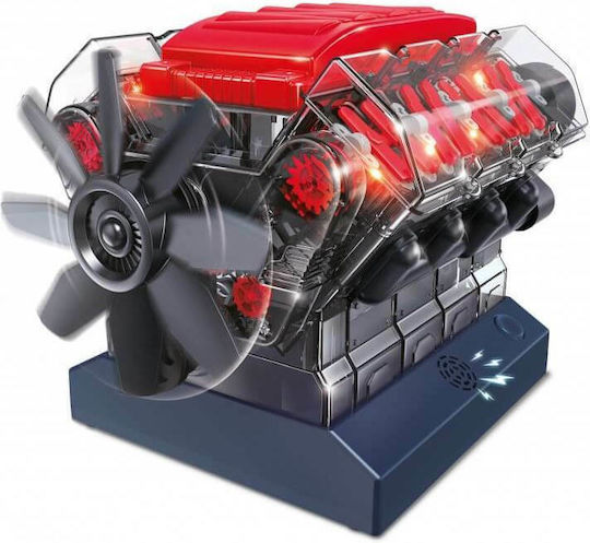 Buki Plastic V8 Engine Construction Toy For Children 10+ Years