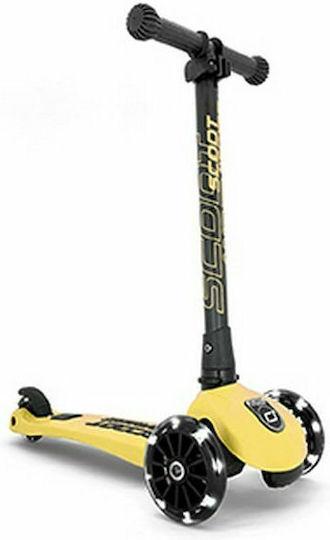 Scoot & Ride Kids Scooter Foldable Highwaykick 3 3-Wheel for 3-6 Years Yellow