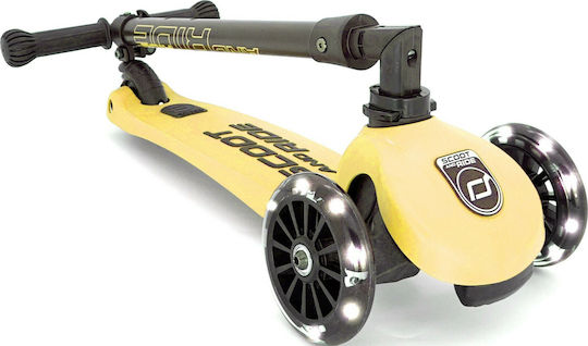 Scoot & Ride Kids Scooter Foldable Highwaykick 3 3-Wheel for 3-6 Years Yellow
