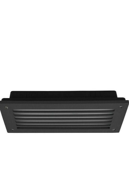 Trio Lighting Wall-Mounted Outdoor Ceiling Light LED IP44 9W with Warm White Light 24.1x4x10εκ.