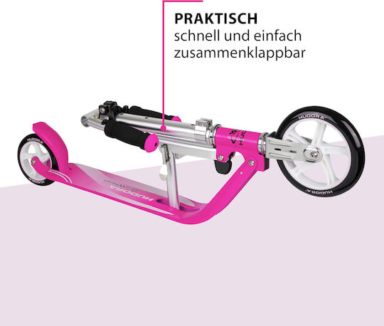 Hudora Kids Scooter Little BigWheel 2-Wheel Fuchsia