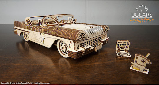 Ugears Построителна дървена игра Dream Cabriolet VM-05