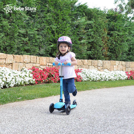 Bebe Stars Kids Scooter iSporter Mini 3-Wheel for 3+ Years Red