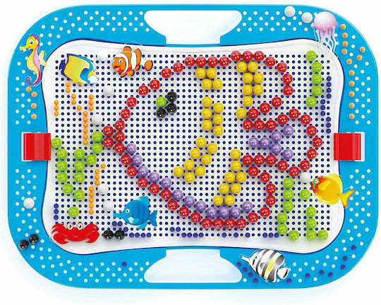 Quercetti Παιχνίδι Κατασκευών Πλαστικό Ocean Fun Fish & Pegs για Παιδιά 3+ Ετών